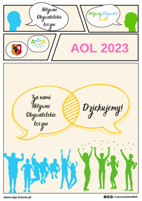 Podsumowanie wydarzeń AOL - zajrzyj do broszury 
