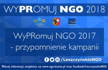 WyPRomuj NGO 2017 - przypomnienie kampanii