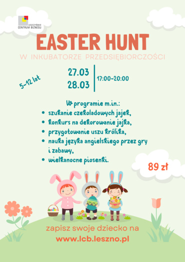 Easter Hunt - warsztaty wielkanocne dla dzieci